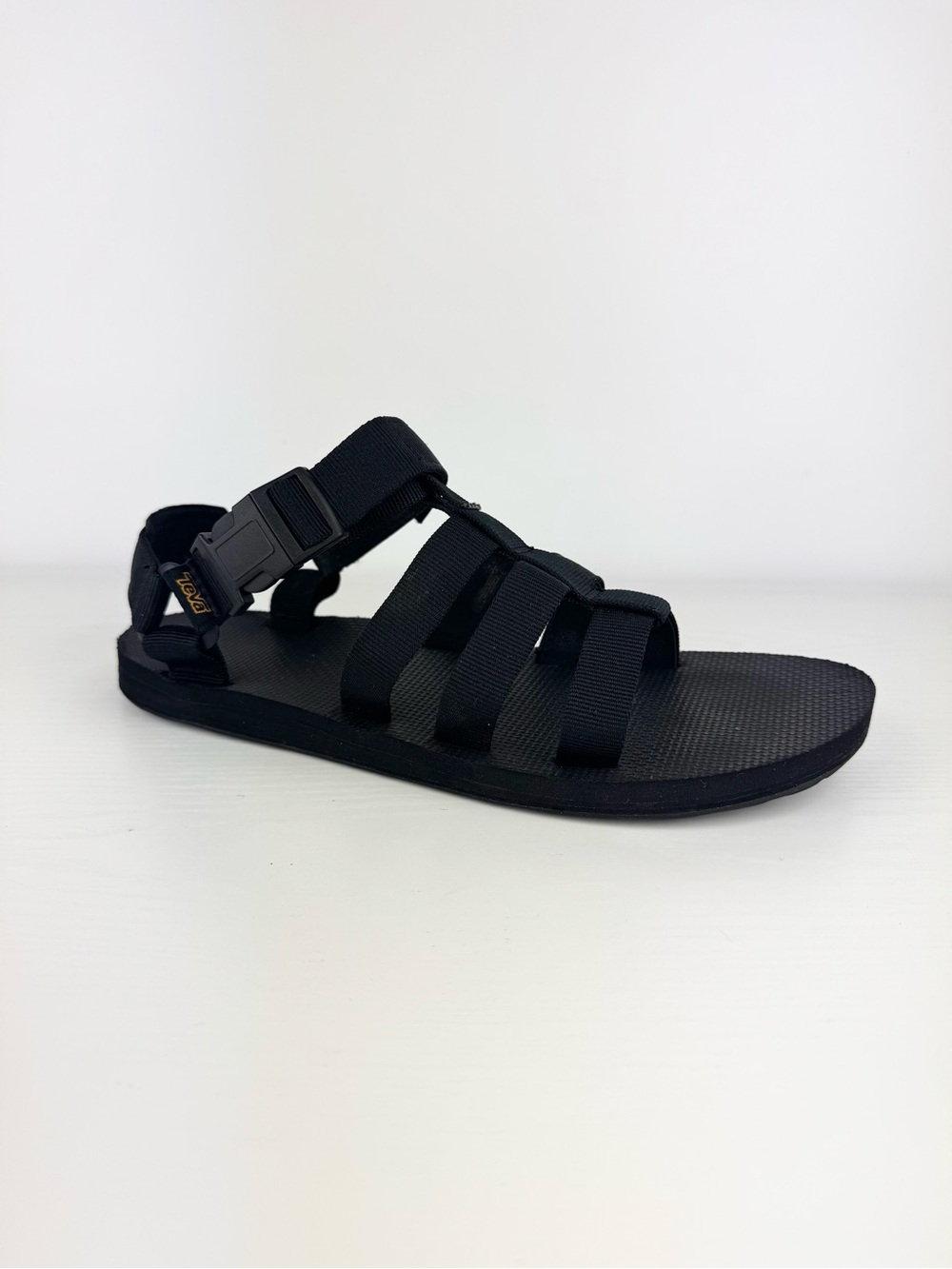 TEVA Women’s Size 10 Original Dorado Gladiator Style Black Sandal Velcro Straps